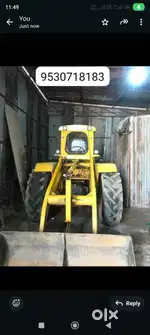 Heavy Duty loader made on Hindustan tractor