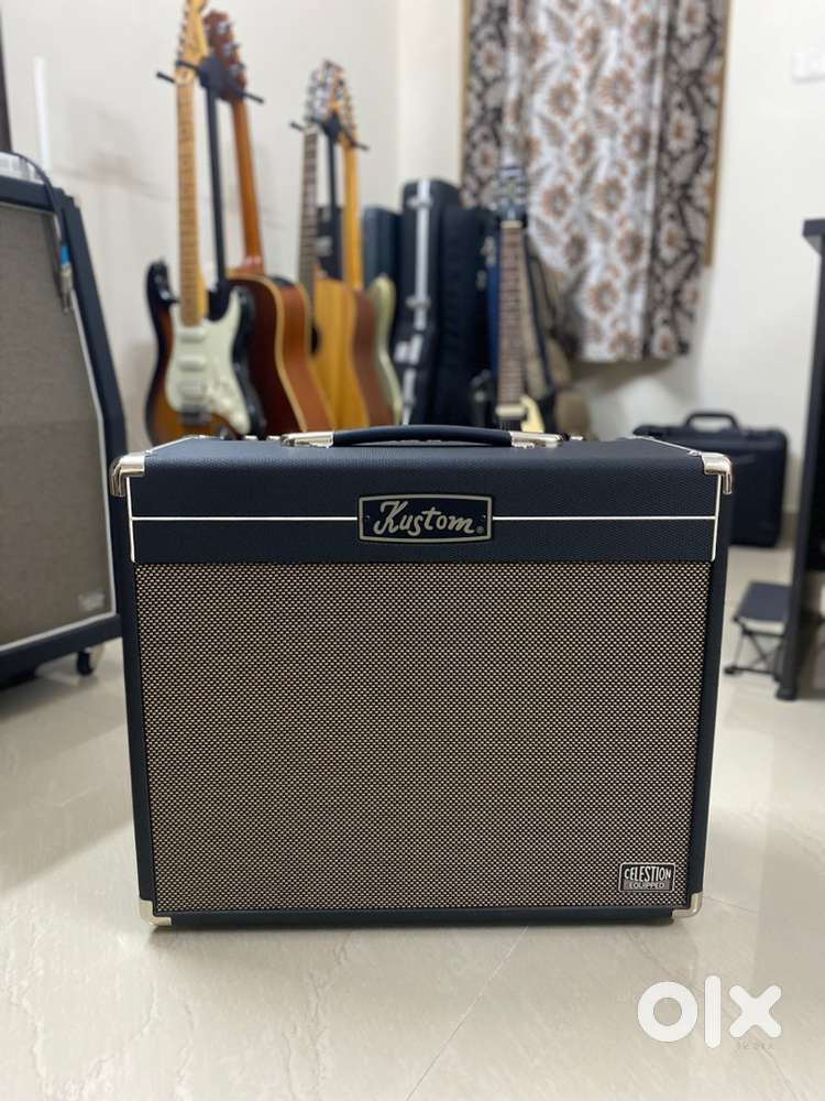 USA Kustom Guitar Amp 12 inches Celestion speaker 50 watts audio XLR
