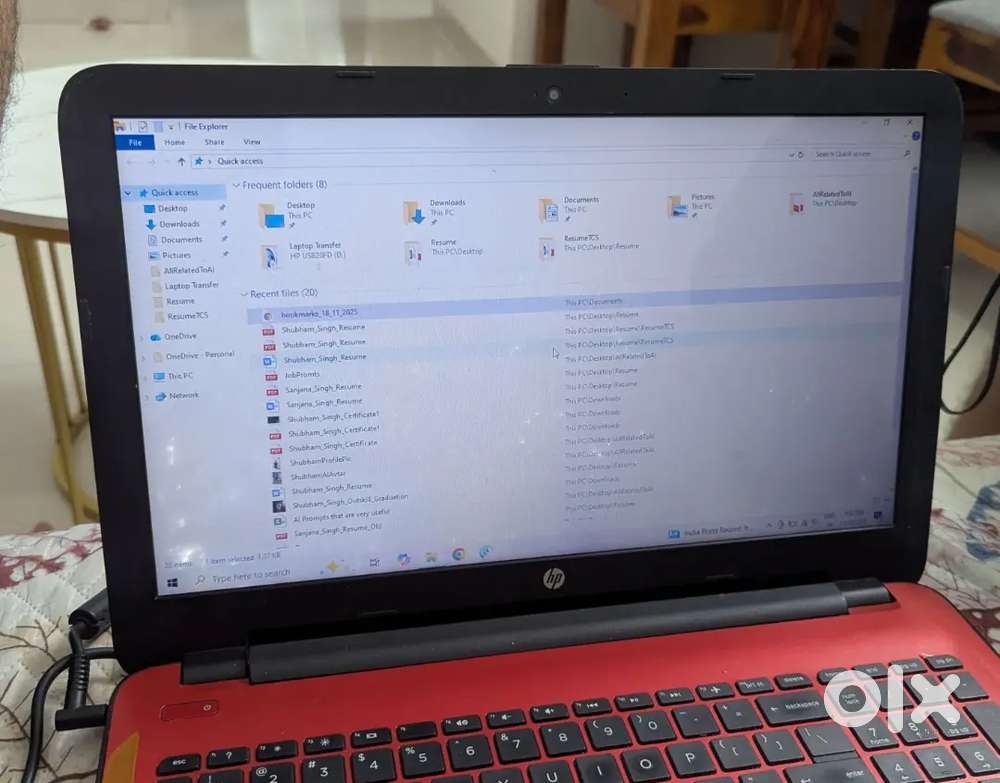 HP i3 8GB RAM, SSD - super fast laptop