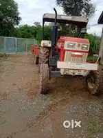Swaraj 855 fe with two trolly