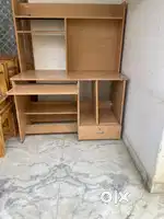 Glass Door TV Cabinet and Study Table