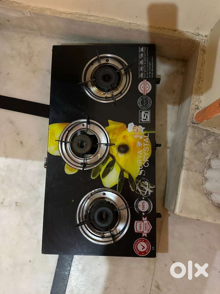 3 burner gas