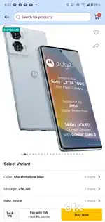 Motorola edge 50 fusion
