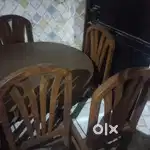Good condition dining table and 6 chair urgent sale in Beas Punjab