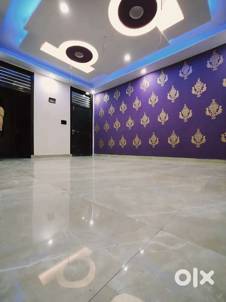 3 Bhk independent floor with parking and loan facility huge space