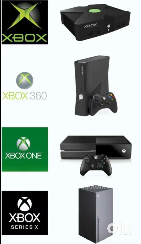 X box 360,X box one and series gaming consoles with warranty sale