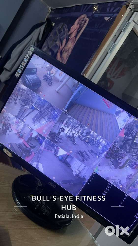 CP PULS cctv  channel DVR with 8 HD cp plus camra