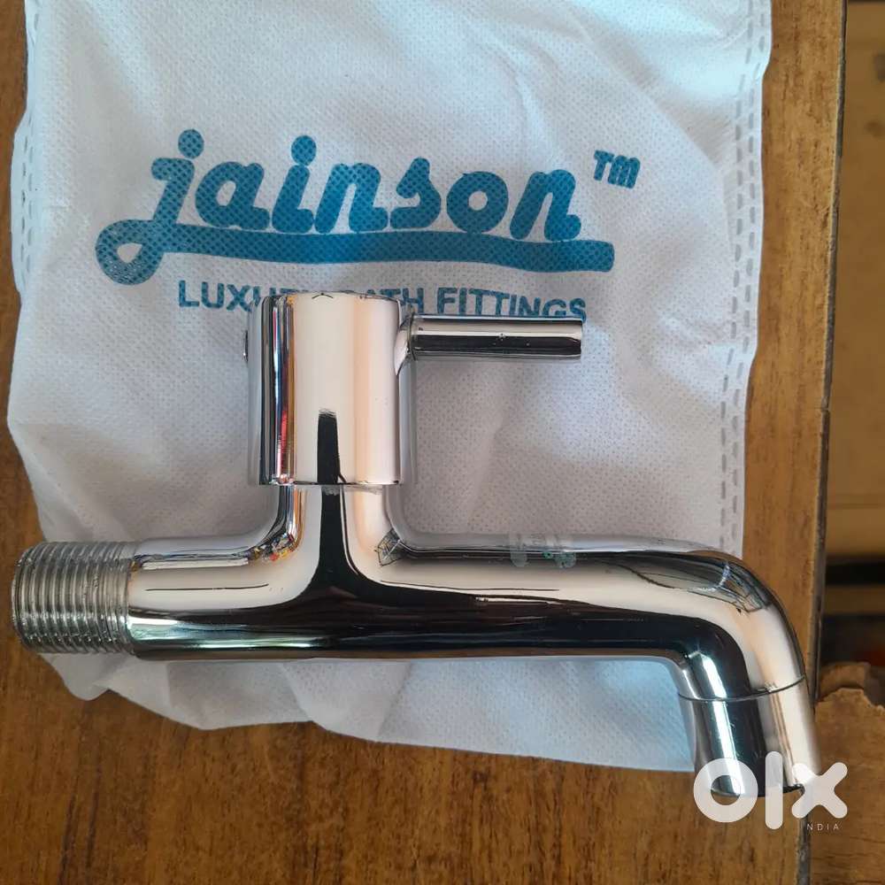 Plumbing works with luxury bath fitting