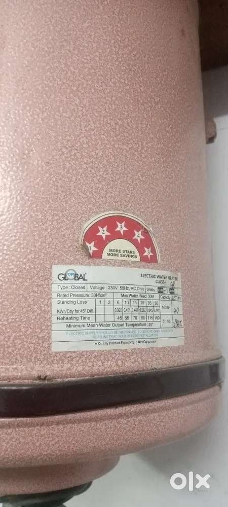 Geaser 25 ltr cost 1000