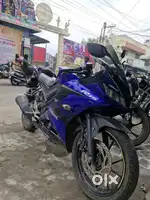 2019 bs4 model yamaha blue color bike in good condotion