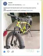 HERCULES TOP GEAR-S26 F1 26 T (inch) Mountain Cycle