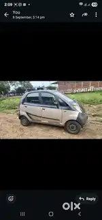 Tata nano 2010 model very good condition, front seat is very good
