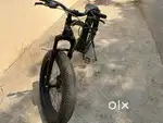 Sports cycle with gear in new condition.