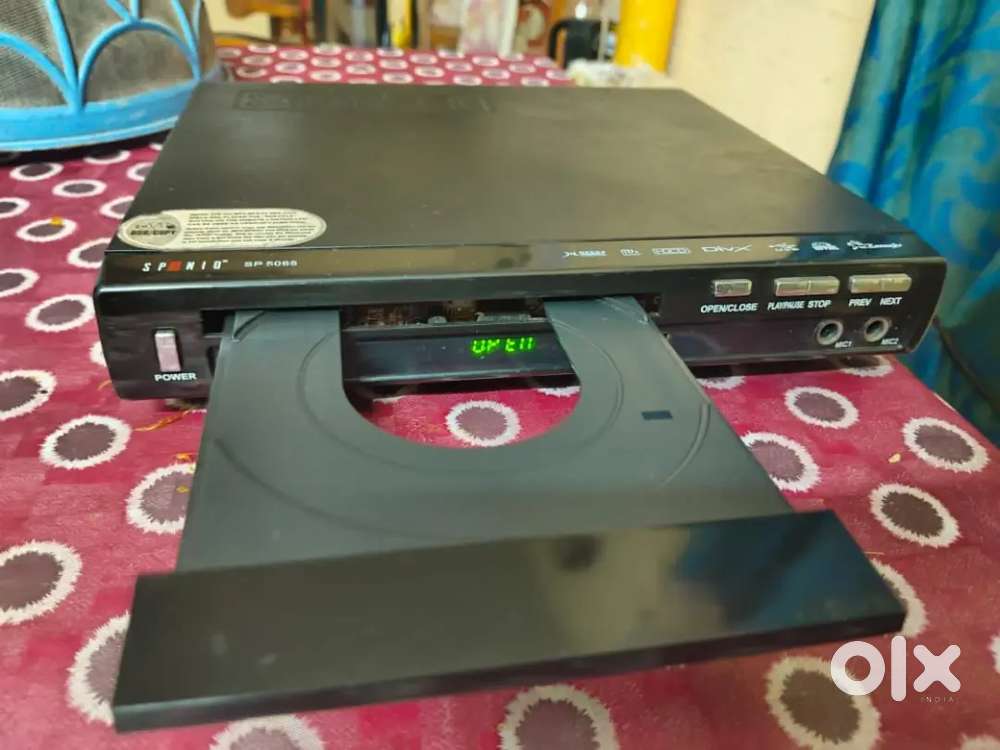 Spanio dvd player with usb, amplifier
