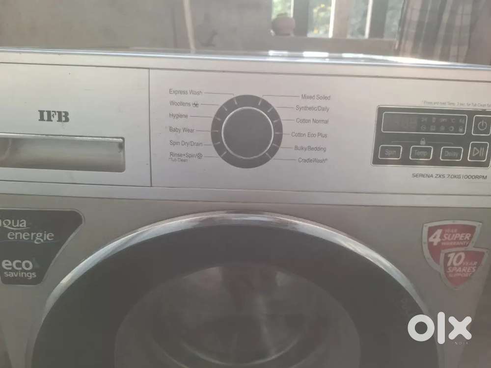 Ifb make capacity 7.5 kg front loded