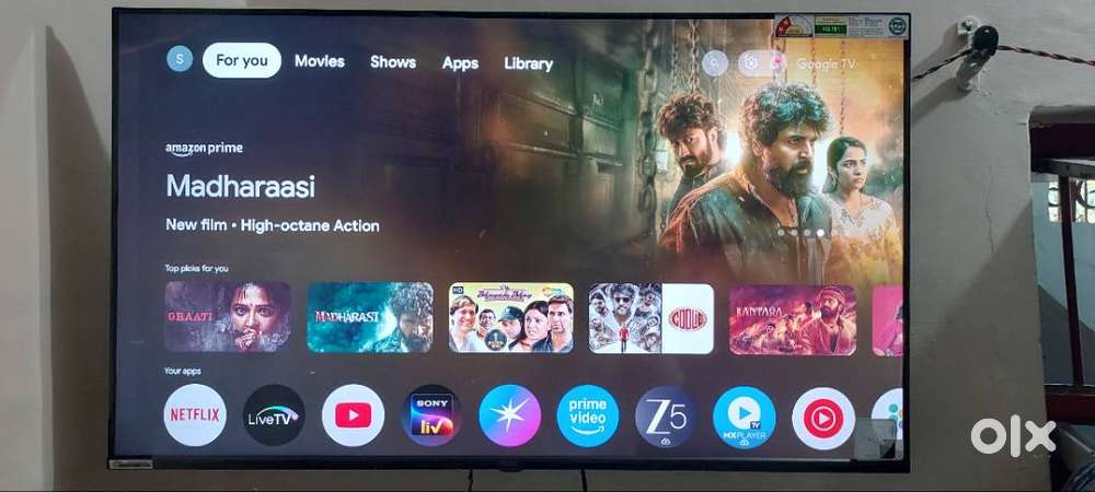 New Haier Smart Tv 43 QLed, Google OS
