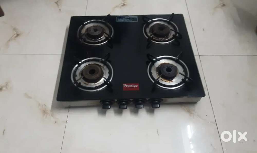 Glass gas stove