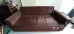 Luxurious Soft 3-Seater Sofa with Big Cushions & Matching Covers