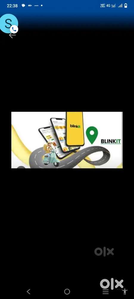 Hiring for Bangalore blinkit delivery boy job