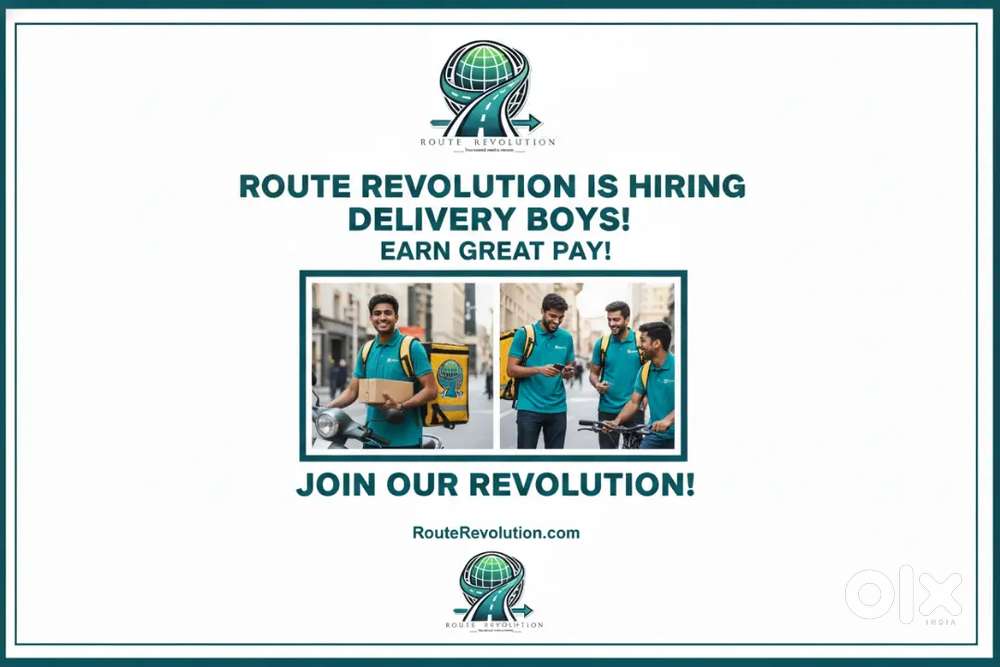 Delivery Boys Wanted! Join Route Revolution & Earn Great Pay!