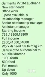 Full Office work