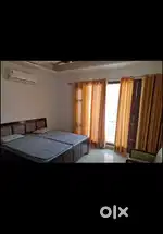 2bhk fully furnished 1st floor in kothi gated society