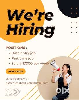 The best and easiest typing work—part-time, Online job