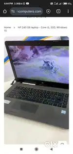 Hp inspiron 15 fresh condition i3 4th gen