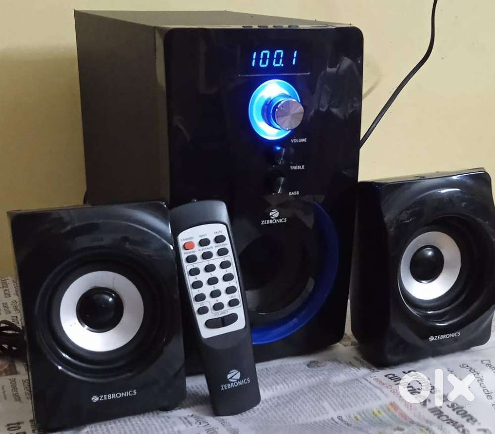 Zebronics 2.1 Multimedia speakers. Excellent `