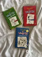 Diary of a Wimpy kid - 3 books combo (Pre loved, Great Condition)