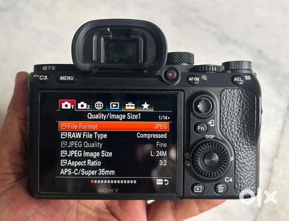 Brand new condition Sony a7iii camera body