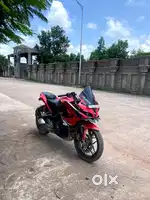 Bajaj Pulsar Rs 200 Red Colour