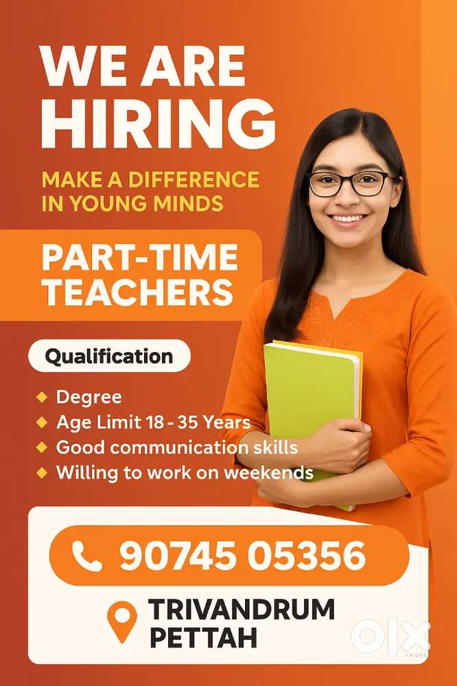 Part time abacus teacher