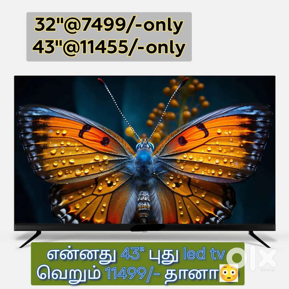 October offer: sony new 43' inch smart led tv @11449
