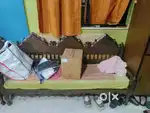 Wooden sofa