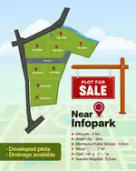 Land for sale suitable for hostel, apartment with drainage