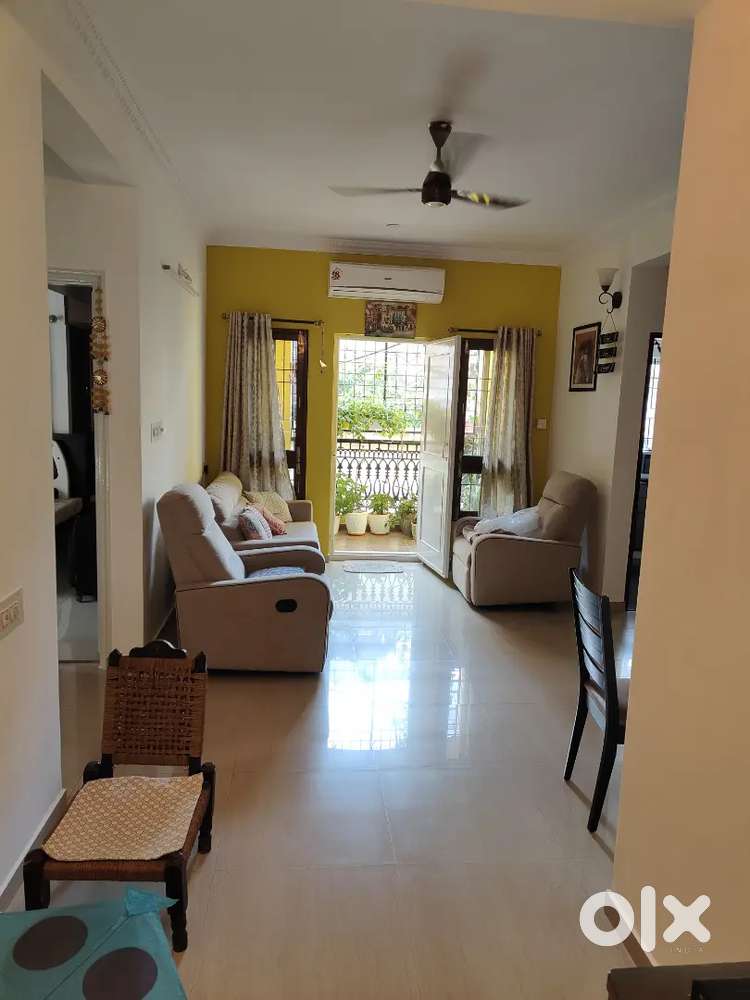 Fully Furnished 2 BHK flat for sale