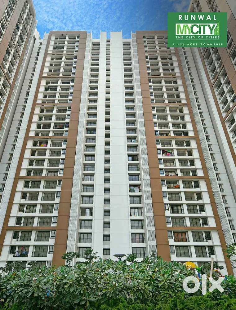1 bhk flat sell in Runwal Mycity  dombivli