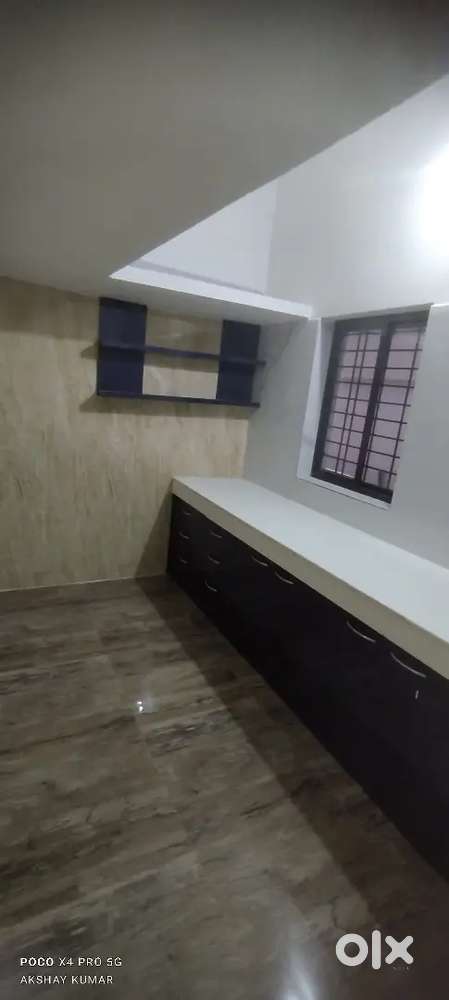 2bhk semi furnished ground floor only for family