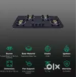 Elica 4 Burner Cooktop Kitchen Hob