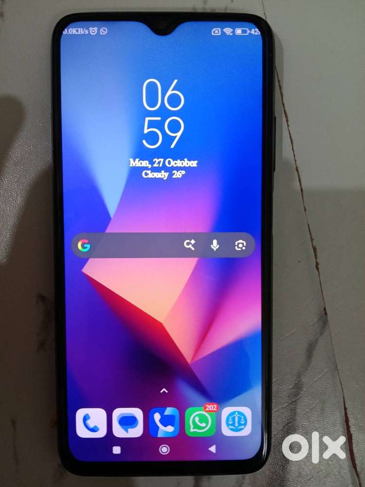 Redmi 9 Power Black Ram-6gb Storage -128gb 4 year old128gb