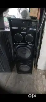 Tower speaker (10 double speaker heavy base ke sath)