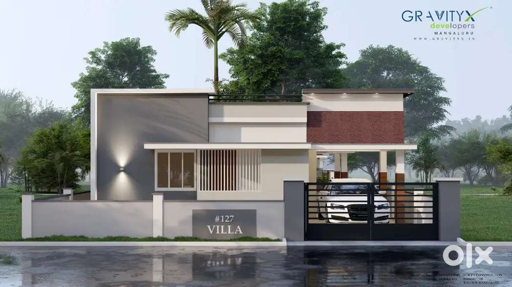 Brand New 2BHK independent house for sale at Punaruru  Mulki.