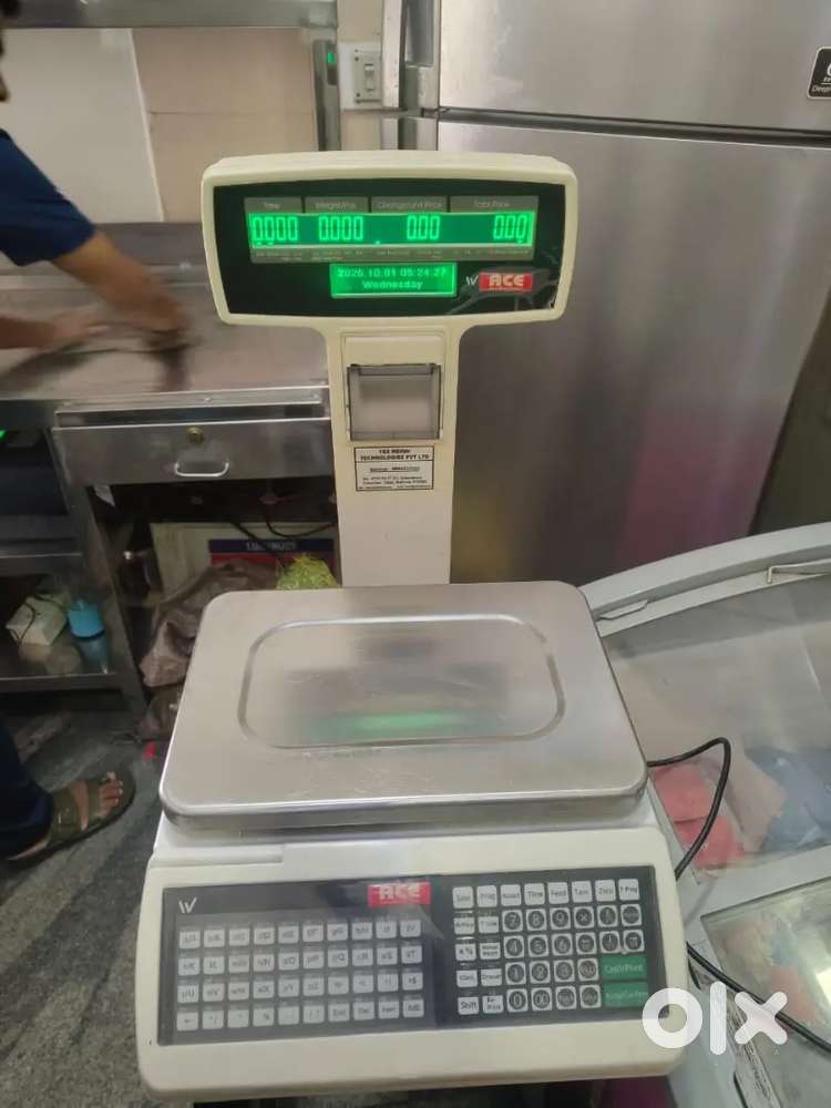 Scale weight machine