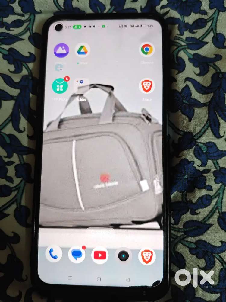 My realme 9i with charger