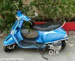 VESPA SXL BLUE COLOUR