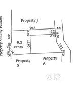 6.2cent ,Near vidyodaya schl,Thevakkal,Kakkanad
