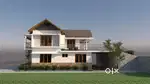 Pala - Thodupuzha Road , 40 Cent  ,Royal Look House For Sale