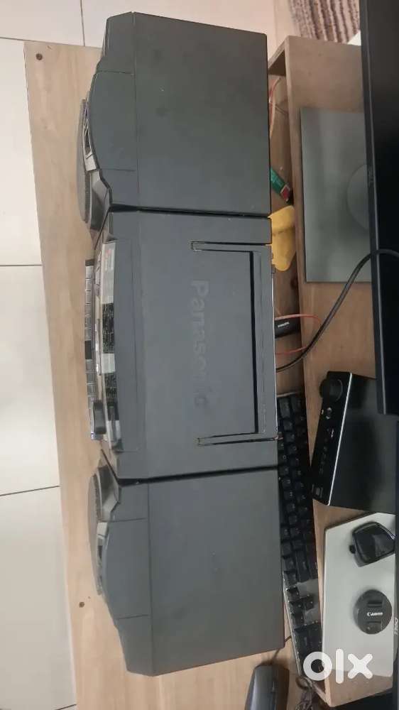 Cassette player Panasonic radio and tape good working