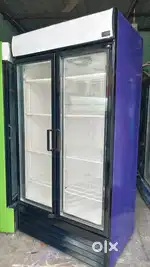 WESTERN 1000 L VISI COOLER FRIDGE DOUBLE DOOR GOOD WORKING